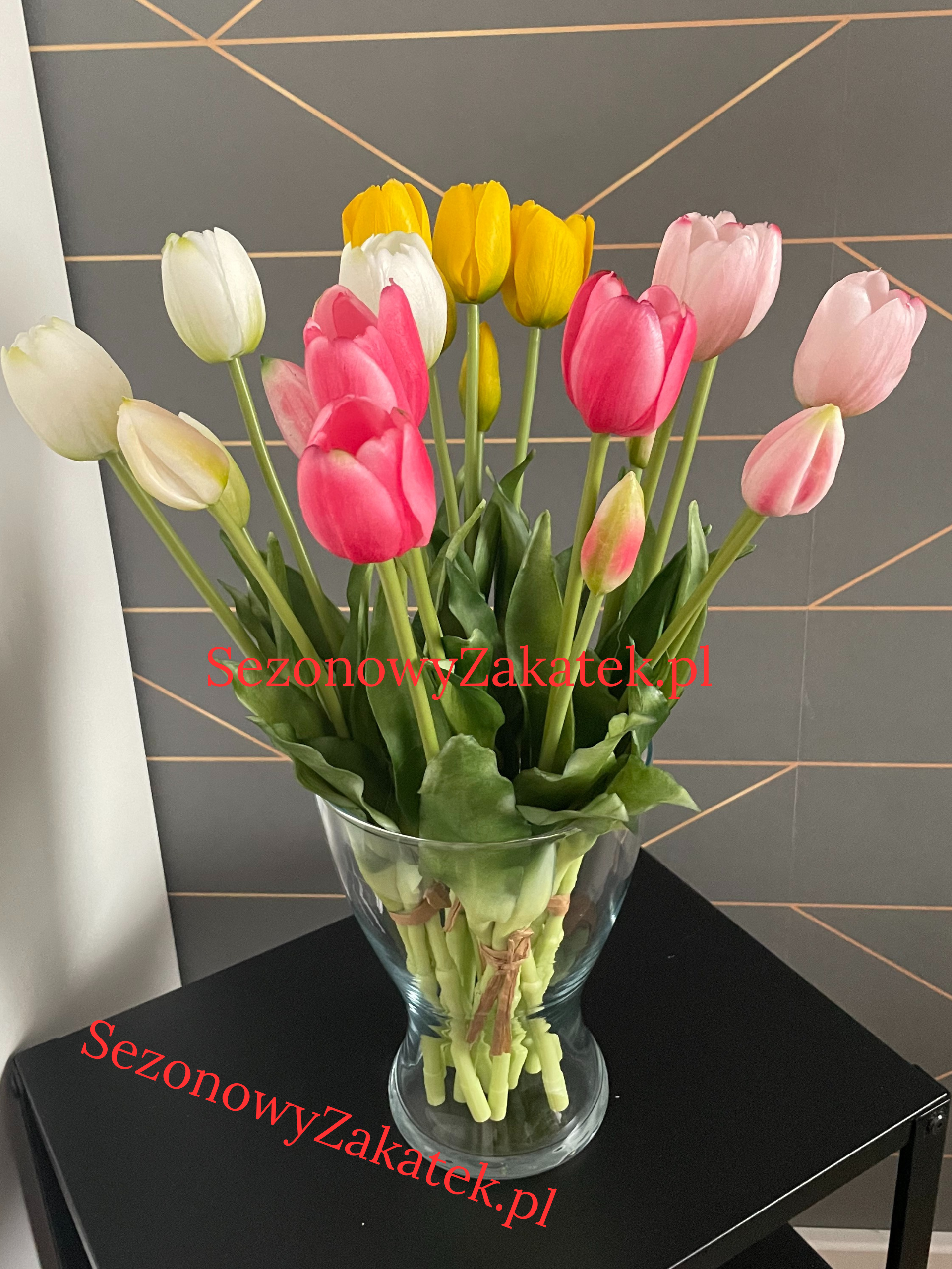 Tulipany silikonowe - jak żywe!